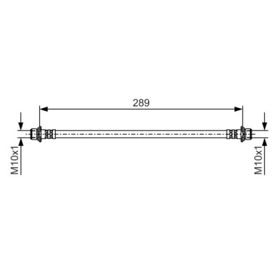 Kuva BOSCH 1 987 481 A59 Jarruletku 289 M10x1