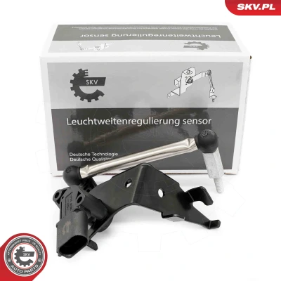 Kuva Sensori, ajovalokorkeussäätö, Etuakseli, Vasen AUDI A4 B9, B9 Avant, A5, A5 Sportback OE 8W0 941 285C, 285E