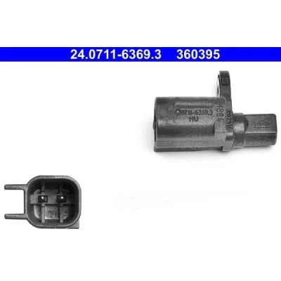 Kuva ATE 24.0711 6369.3 ABS Anturi ilman kaapelia VOLVO: V60 I, XC60 V50, FORD: KUGA 1, 2