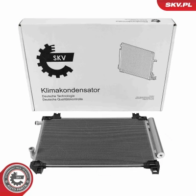 Kuva ESEN SKV 86SKV560 Ilmastoinnin Lauhdutin Vedenerottimella Alumiini 548mm