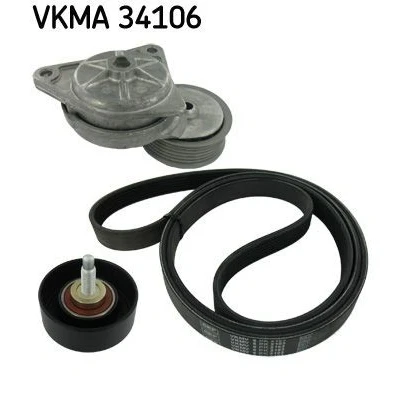 Kuva SKF VKMA 34106 Moniurahihnasarja FORD: Focus Mk1 Farmari, Hatchback, Van / Farmari