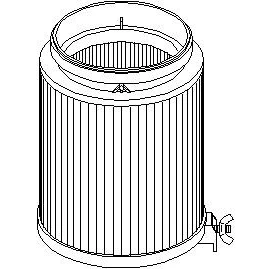 Kuva FILTRON K 1057 Raitisilmasuodatin Hiukkassuodatin 200