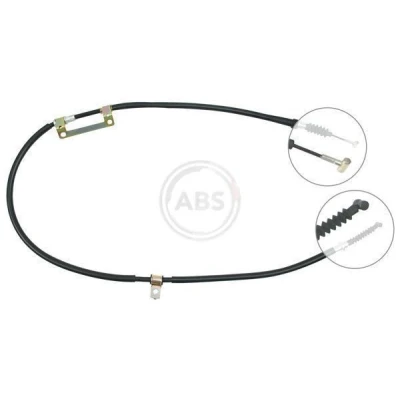 Kuva A.B.S. K11258 Käsijarruvaijeri 1657 Levyjarru Oikean /vasemmanpuolinen ohjaus MAZDA: 626 IV Sedan