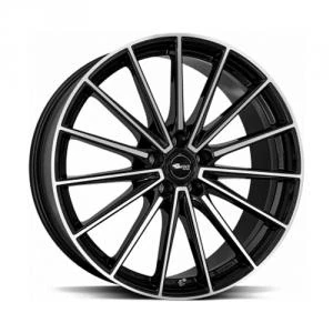 Kuva Brock B43 Black Full Polish 8x20 5/114.3 ET43 B65.1 Alumiinivanteet