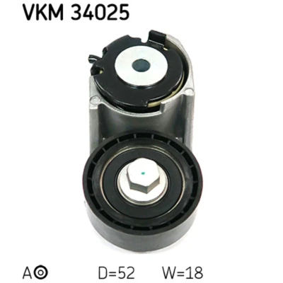 Kuva SKF VKM 34025 Kiristysrulla FORD: Transit Mk5 Bussi, MONDEO 3 Kombi, Van, JAGUAR: X Type Sedan