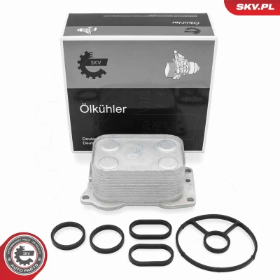 Kuva ESEN SKV 31SKV382 Öljynjäähdytin VOLVO: V50, V70 3, S40 II, CITROËN: C5 III Farmari, C4 I Grand Picasso, FIAT: Scudo II Van
