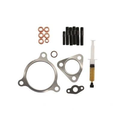 Kuva AJUSA JTC11229 Asennussarja Turboahdin with studs, syringe oil Tiivisteillä asennusohjeella AUDI: TT Coupe, A3 Hatchback