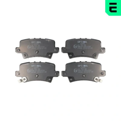 Kuva OPTIMAL BP 12490 Jarrupalat Taka akseli akustisella kulumavaroittimella HONDA: CIVIC 8 Hatchback