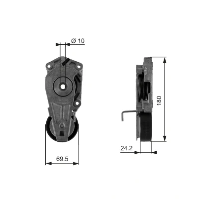 Kuva GATES FleetRunner Micro V Kit T38405 Kiristysrulla MINI: Hatchback