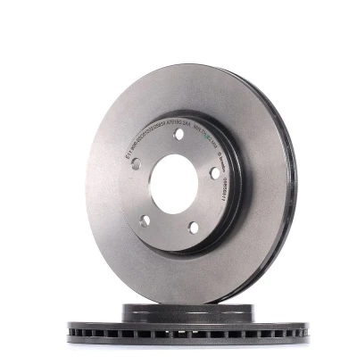 Kuva BREMBO COATED DISC LINE 09.B565.11 Jarrulevyt 280 24 5 tuuletettu sisältä pinnoitettu NISSAN: Juke, Pulsar Hatchback