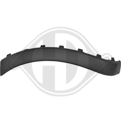 Kuva DIEDERICHS 2205467 Puskurin Lista Taakse, vasen VOLKSWAGEN: Polo IV Hatchback