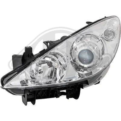 Kuva DIEDERICHS 4234187 Ajovaloumpio Vasen H1, H1/H7, H7 PEUGEOT: 307 Hatchback, SW
