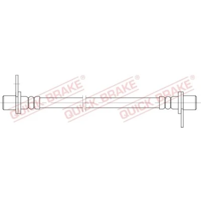 Kuva QUICK BRAKE 25.084 Jarruletku 235 M10x1 MITSUBISHI: ASX SUV, Lancer 8 Limousine, Outlander 2 SUV