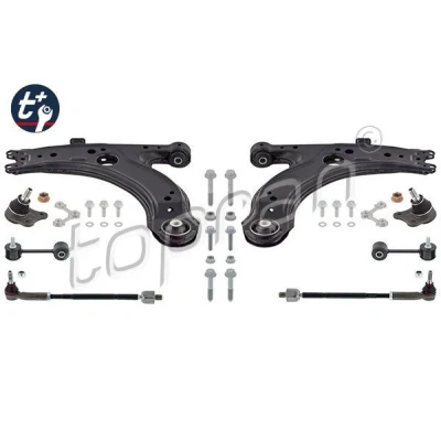 Kuva Tukivarsisarja, pyörien tuenta, Etuakseli seat leon, toledo ii, vw bora i, variant, golf iv, variant new beetle OE 1J0 498 KIT02
