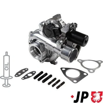 Kuva JP GROUP 4817400100 Turboahdin Pakokaasuahdin sis. tiivistesarjan