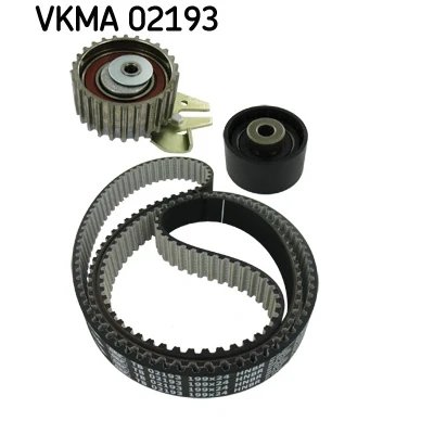 Kuva SKF VKMA 02193 Jakohihnasarja 199 Ilman kiinnitysmateriaalia Pyöristetyllä hammasprofiililla ALFA ROMEO: 156 Sedan, Sportwagon, 147