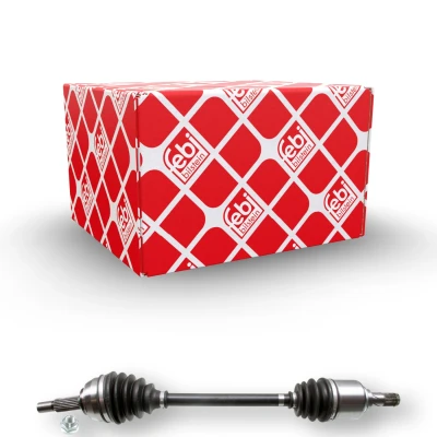 Kuva FEBI BILSTEIN 182435 Vetoakseli Etuakseli, vasen mutterilla NISSAN: MICRA 3, Note I