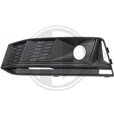 Kuva DIEDERICHS 1020249 Puskurin Ritilä Vasen ajon. sporttipuskureilla AUDI: A4 B9 Sedan, Avant