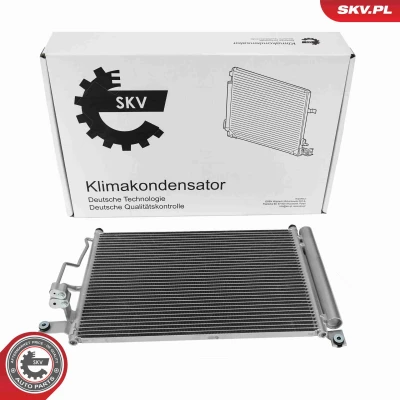 Kuva ESEN SKV 86SKV594 Ilmastoinnin Lauhdutin Vedenerottimella Alumiini 540mm