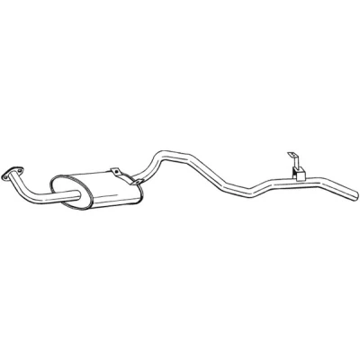 Kuva Takaäänenvaimentaja TOYOTA LAND CRUISER OE 1743054840, 17430YZZ1C