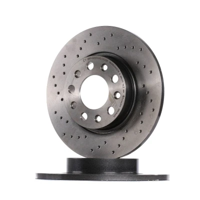 Kuva BREMBO XTRA LINE 08.9364.2X Jarrulevyt 278 12 5 täysi, reijitetty pinnoitettu ALFA ROMEO: 159 Sportwagon, Giulietta Hatchback, Sedan, FIAT: 500X