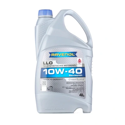 Kuva Moottoriöljy RAVENOL LLO 10W 40 A3/B4, 4l, Universal 1856655 OE