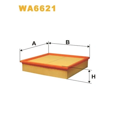 Kuva Ilmansuodatin WIX FILTERS WA6621