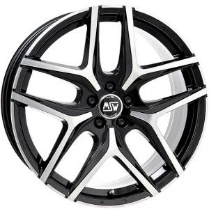 Kuva MSW 40 Black Polished 8.5x20 5/120 ET34 B72.5