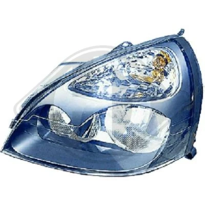 Kuva DIEDERICHS 4413183 Ajovaloumpio Vasen H7, H7/H1, H1 Musta RENAULT: CLIO 2