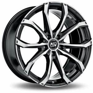 Kuva MSW 48 Black Machined Face 8.5x20 5/112 ET30 B73.1