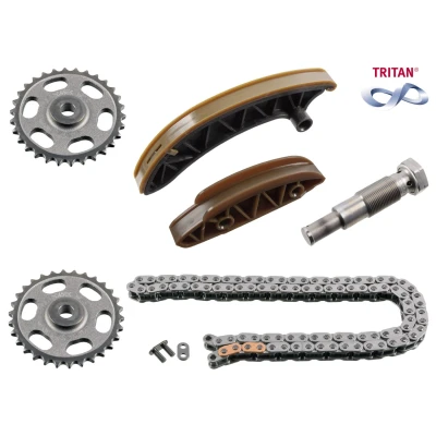 Kuva FEBI BILSTEIN 181931 Jakoketjusarja Yksinkertainen, ketjulukolla MERCEDES BENZ: C sarja T modell, Sedan, S Sedan