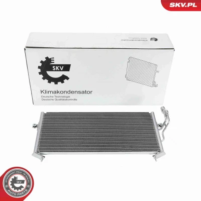 Kuva ESEN SKV 86SKV616 Ilmastoinnin Lauhdutin ilman vedenerotinta Alumiini 660mm