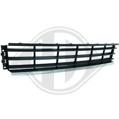Kuva DIEDERICHS Priority Parts 2248045 Puskurin Ritilä kromattu raita Keskellä VOLKSWAGEN: Passat B7 Variant, Sedan