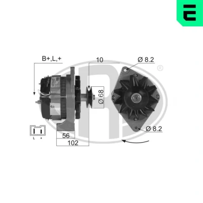 Kuva ERA 210009A Laturi 14V 60A RENAULT: Super 5 Hatchback