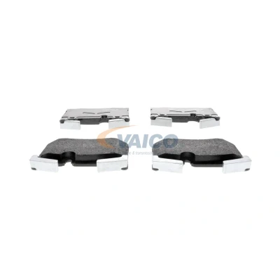Kuva VAICO V20 0960 Jarrupalat Q+, original equipment manufacturer quality Etuakseli Kulumisenilmaisemelle BMW: 3 Touring, Coupe, Sedan