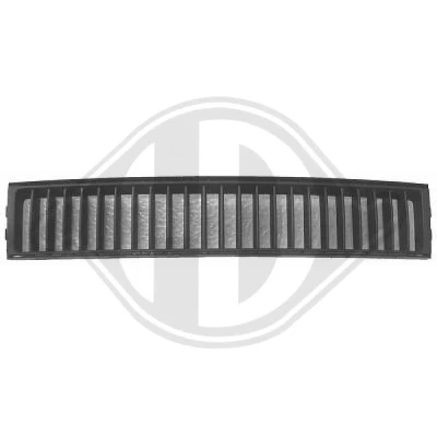 Kuva DIEDERICHS Priority Parts 7805045 Puskurin Ritilä Keskellä SKODA: Fabia 1 Combi, I Hatchback