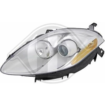 Kuva DIEDERICHS 3463081 Ajovaloumpio Vasen H1/H1 Valokorkeussäätimen moottorilla FIAT: BRAVO 2