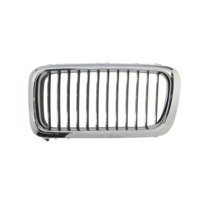 Kuva BLIC 6502 07 0075993P Etusäleikkö Eteen, vasen kromi, musta BMW: 7