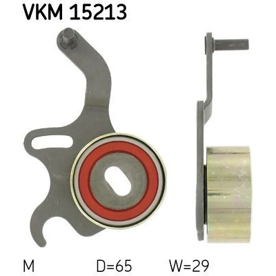 Kuva SKF VKM 15213 Kiristysrulla, Hammashihnat