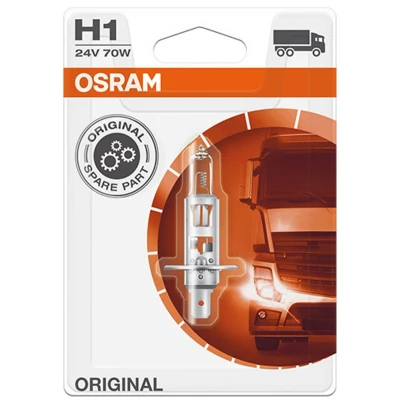 Kuva OSRAM 64155 01B Polttimo, kaukovalo H1 24V 70W 3200K Halogeeni