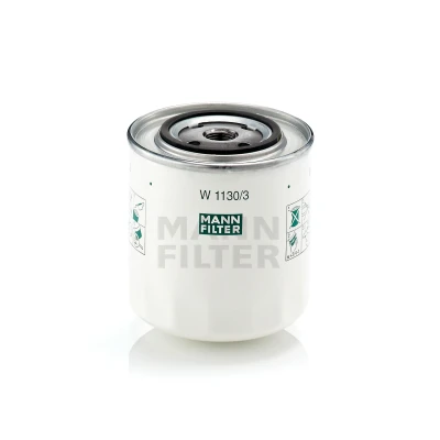 Kuva MANN FILTER W 1130/3 Öljynsuodatin 3/4 16 UNF yhdellä peruutuksenestoventtiilillä Ruuvattava suodatin VOLVO: V70 I, S80 2