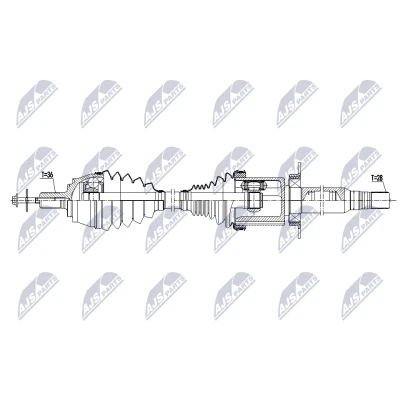 Kuva Vetoakseli NTY NPW VV 167