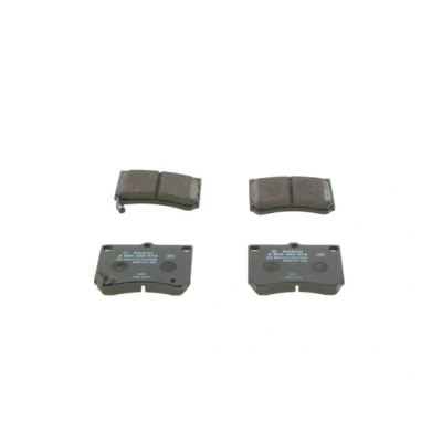 Kuva BOSCH 0 986 460 974 Jarrupalat Low Metallic akustisella kulumavaroittimella MAZDA: MX 3, FAMILIA 4, 323 P V Hatchback