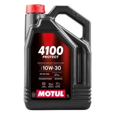 Kuva Motul 4100 Protect 10W 30 5l Moottoriöljy 113142 TOYOTA: Avensis III Farmari, Corolla IX Hatchback, HILUX 3 Pick up, NISSAN: Qashqai / Qashqai+2 I