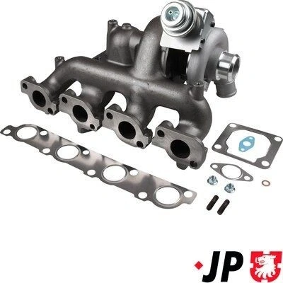 Kuva JP GROUP 1517406500 Turboahdin Pakokaasuahdin, VNT ahdin Pneumaattinen Tiivisteillä FORD: Transit Mk5 Flatbed Kuorma auto/Alusta, MONDEO 3 Kombi
