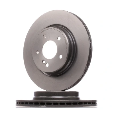 Kuva BREMBO COATED DISC LINE 09.A742.11 Jarrulevyt 300 22 5 tuuletettu sisältä pinnoitettu Ruuveilla MERCEDES BENZ: C sarja Sedan, T modell