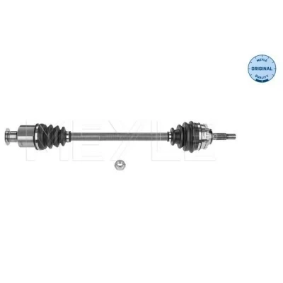 Kuva MEYLE 16 14 498 0043 Vetoakseli Etuakseli, oikea 728 ORIGINAL Quality RENAULT: Kangoo I Express, CLIO 2