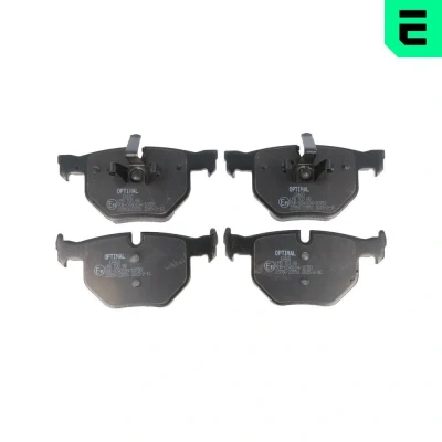 Kuva OPTIMAL BP 12460 Jarrupalat Taka akseli Kulumisenilmaisemelle, Ilman kulumisenilmaisinta BMW: 3 Touring, Coupe, Sedan