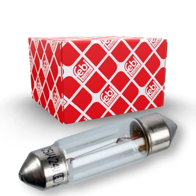 Kuva FEBI BILSTEIN 173303 Polttimo, Rekisterikilvenvalo 24 5 36 C5W, Sukkulapolttimo SV8.5