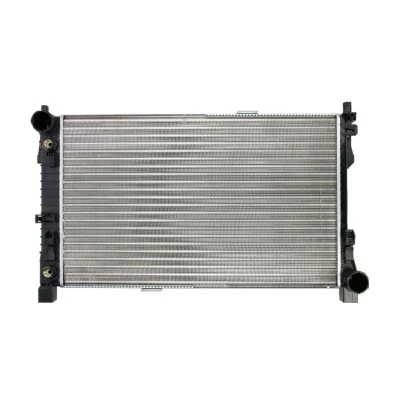 Kuva THERMOTEC D7M063TT Jäähdytin Alumiini, Muovi 650 398 34 Jäähdytysrivat mekaan. kiinnitetyt MERCEDES BENZ: C sarja T modell, Sedan, CLK Coupe